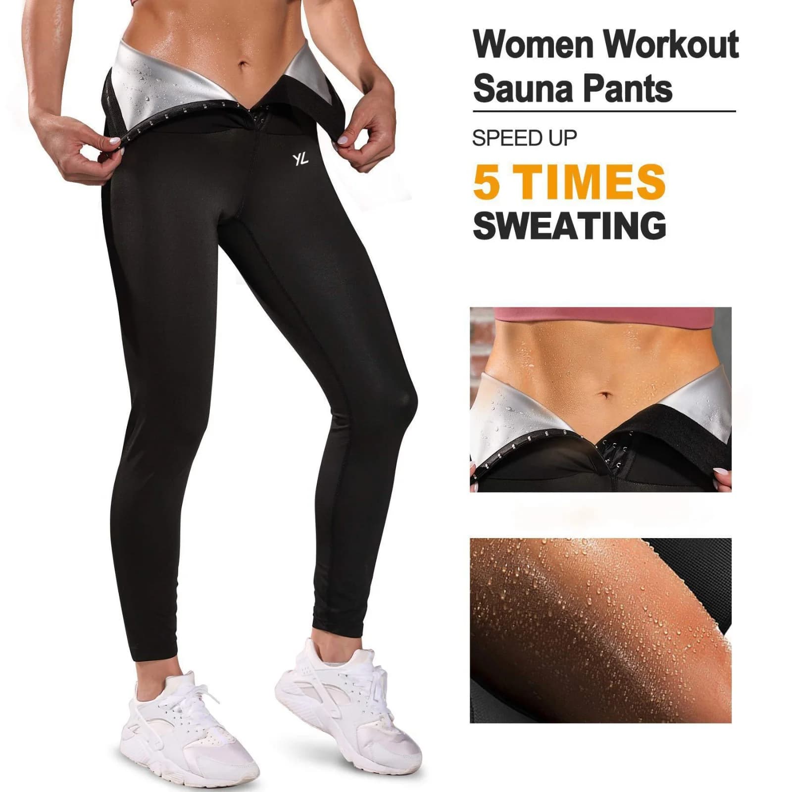 טייץ ספורט YL - תמונה באימון